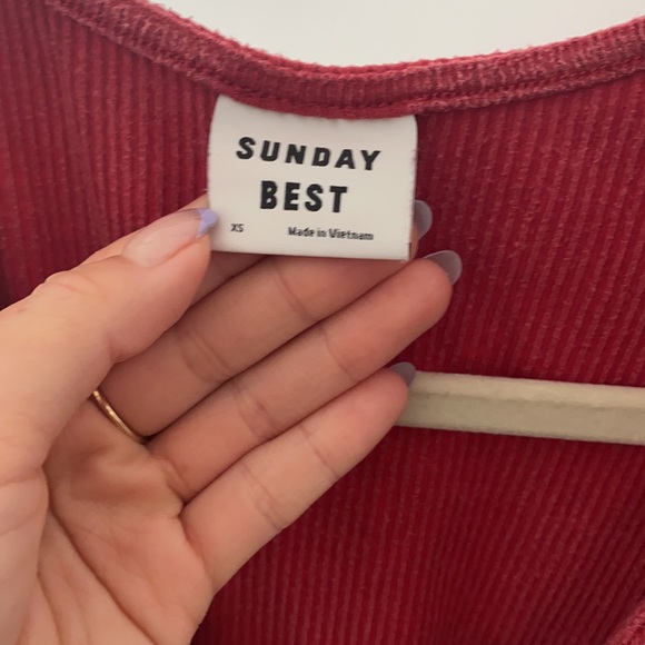 Like New Sunday Best Long Sleeve Wrap Dress - Picture 2 of 2